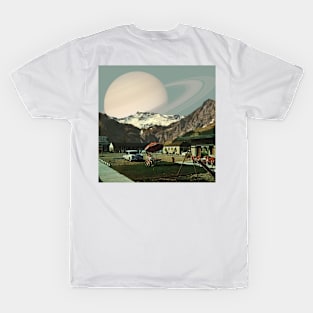 Finding Peace - Surreal/Collage Art T-Shirt